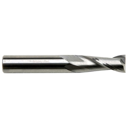 4.5mm Diameter X 5mm Shank 2-Flute Regular Length Blue Series Carbide End Mills